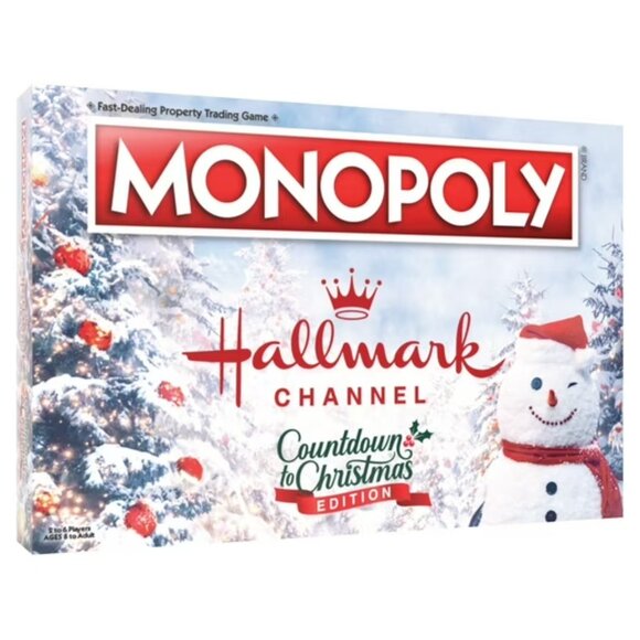 🎄 MONOPOLY® Hallmark Channel Holiday Edition – Countdown to Christmas – NEW 🎁 - Picture 1 of 7